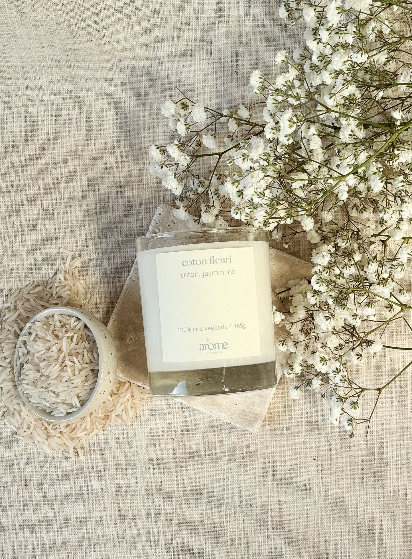 Coton fleuri - Coton + Jasmin + Riz