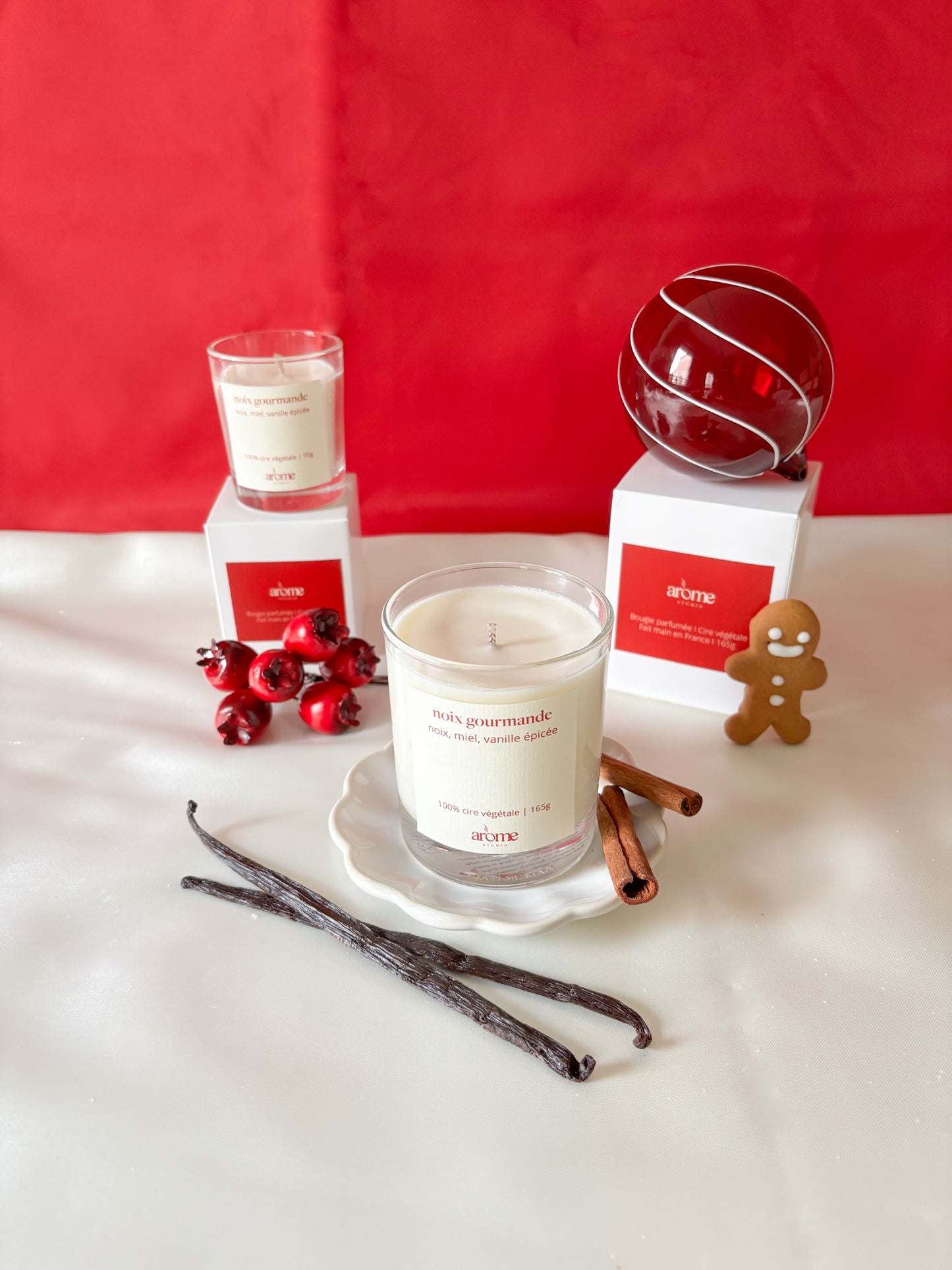 Noix gourmande - Noix + Miel + Vanille