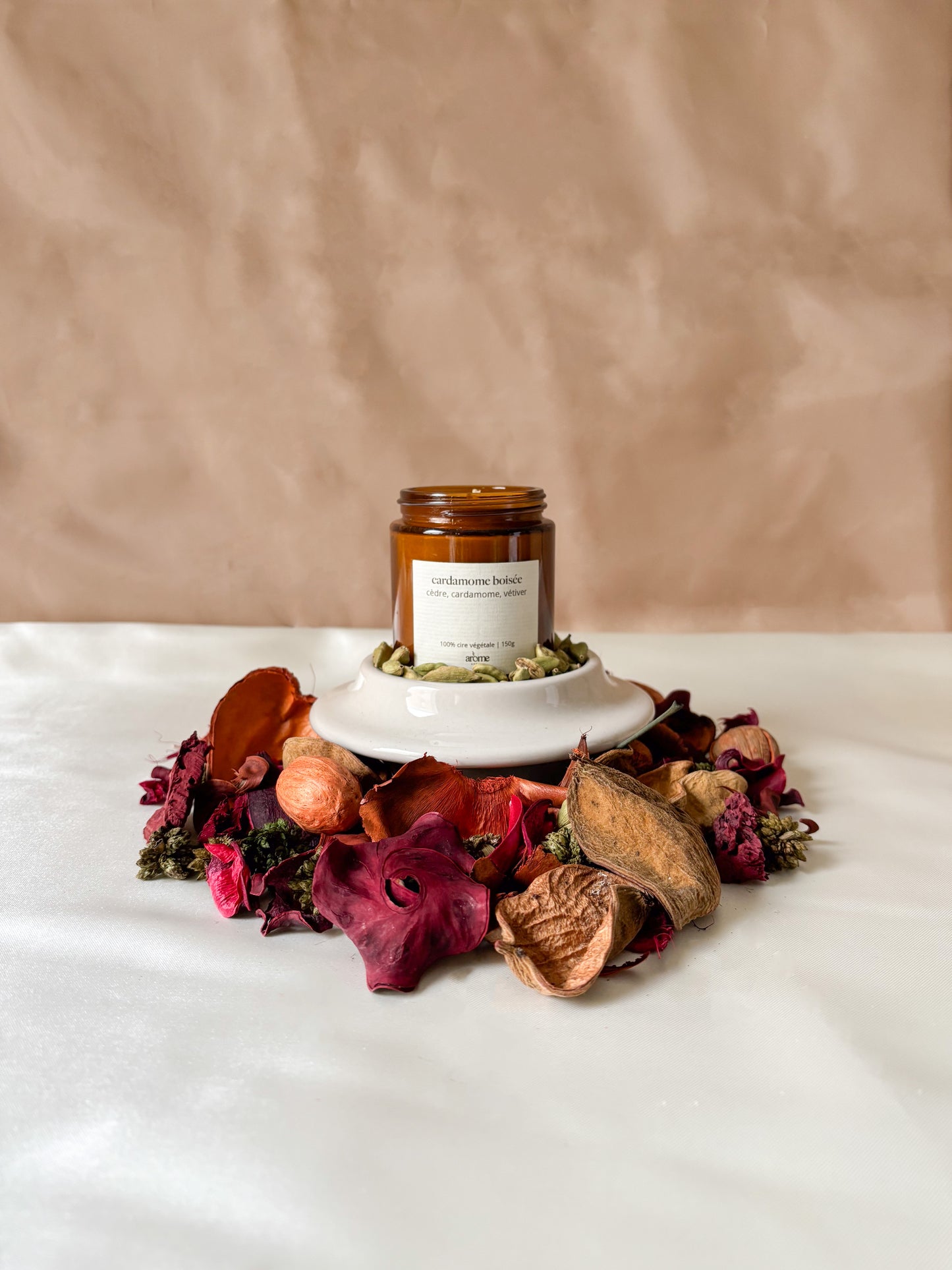 Cardamome boisée - Cèdre + Cardamome + Vétiver