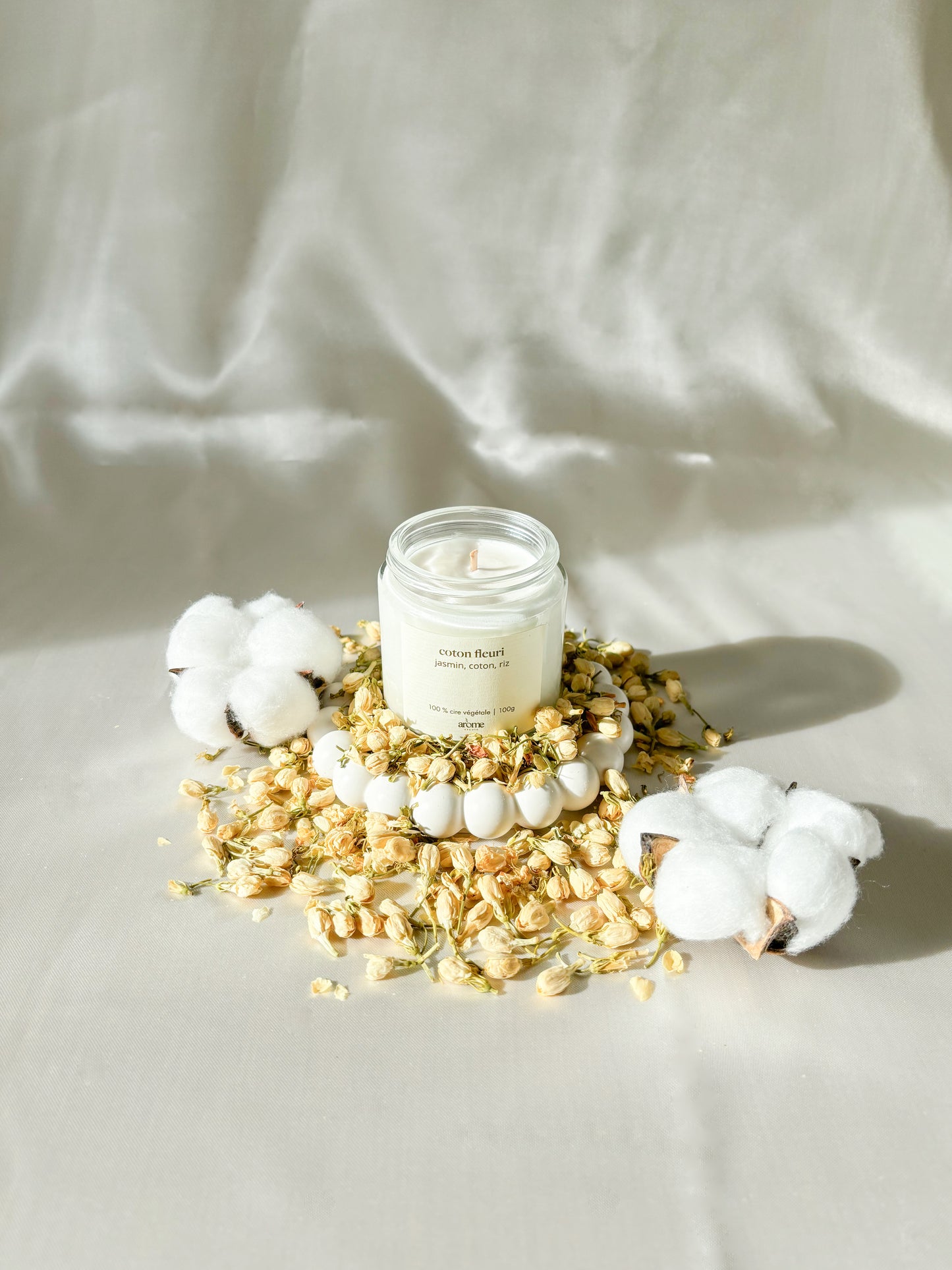 Coton fleuri - Jasmin + Coton + Riz - 100g