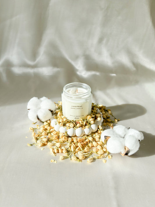 Coton fleuri - Jasmin + Coton + Riz - 100g